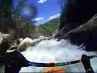 Wilson Creek first descent in new Remix 69