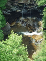 The pool at the base of Big Bradley