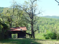 log barn
