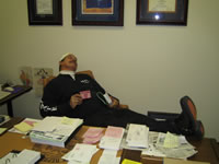 Dean dreams of future office