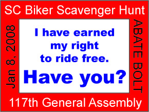 2008 Lobby Day/Scavenger Hunt Patch