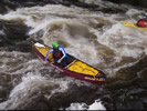 Whitewater boating on the Pigeon River