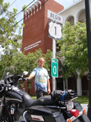 FastFred at Mile Marker 0 on Highway 1 in Key West